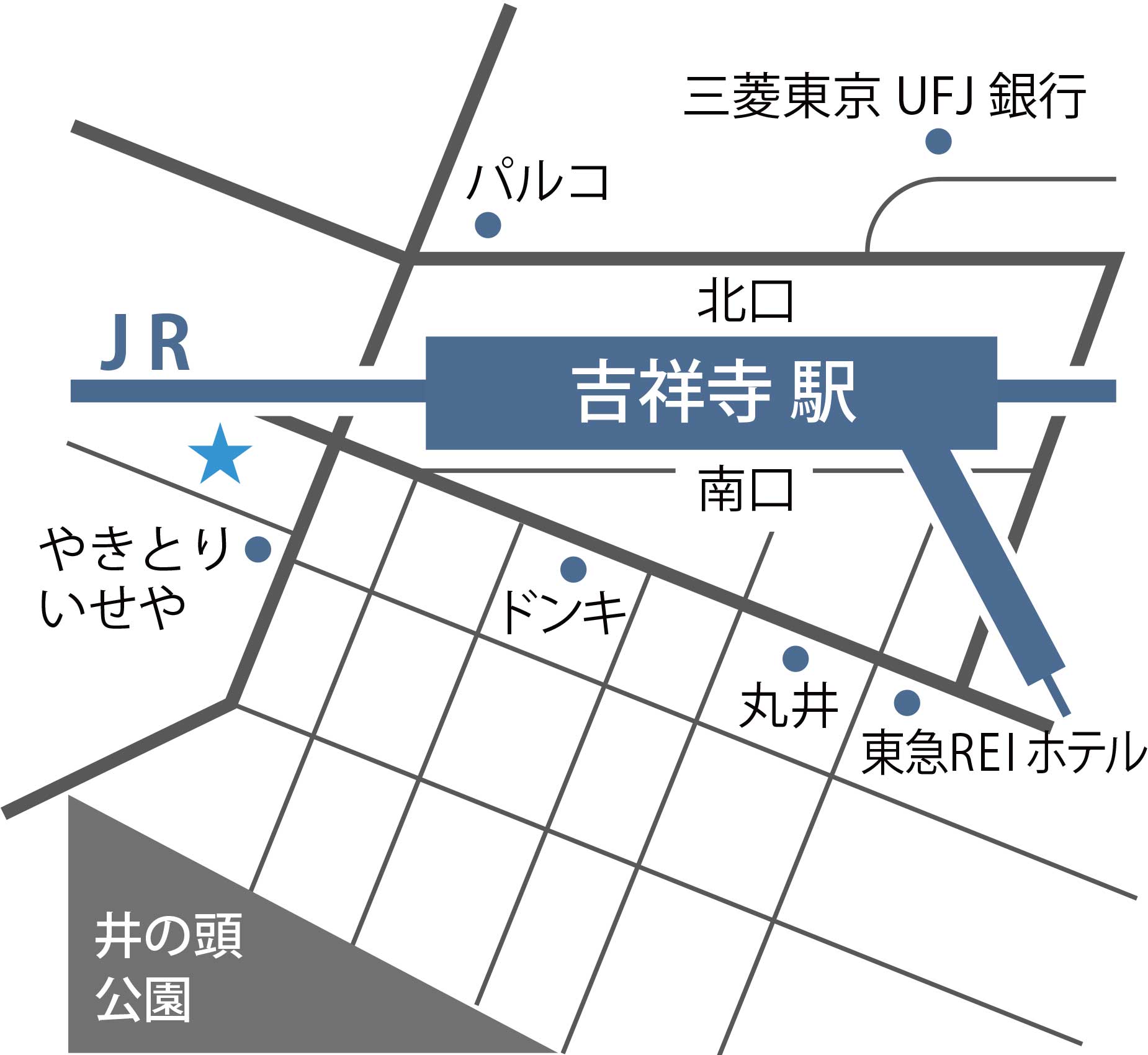 御殿山教室の地図