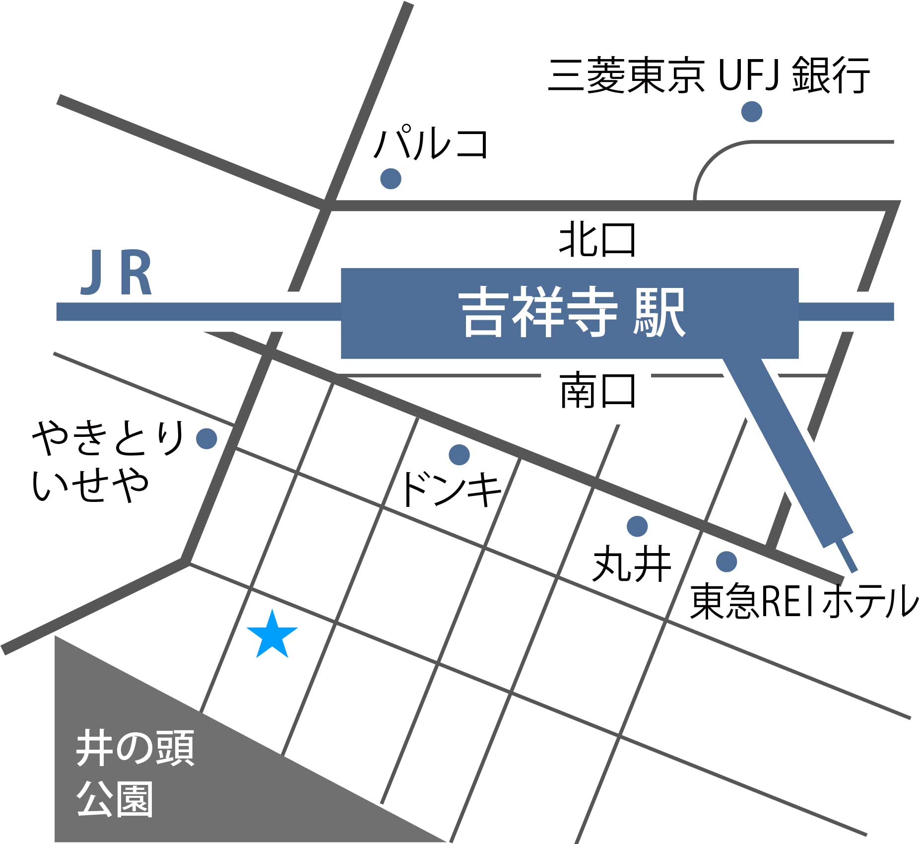 永谷ホール教室の地図